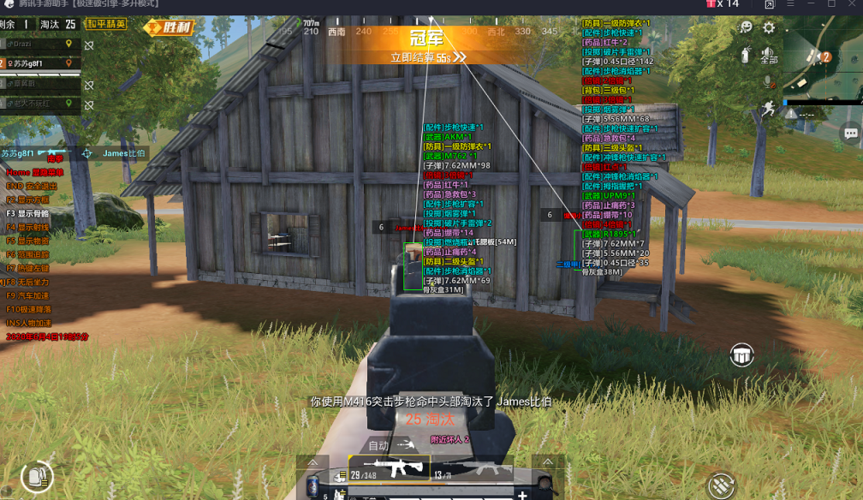 和平精英「青蛙直装」辅助,支持地铁